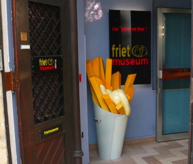 Musée de la frite à Bruges (Frietmuseum) BRUGES Friteries