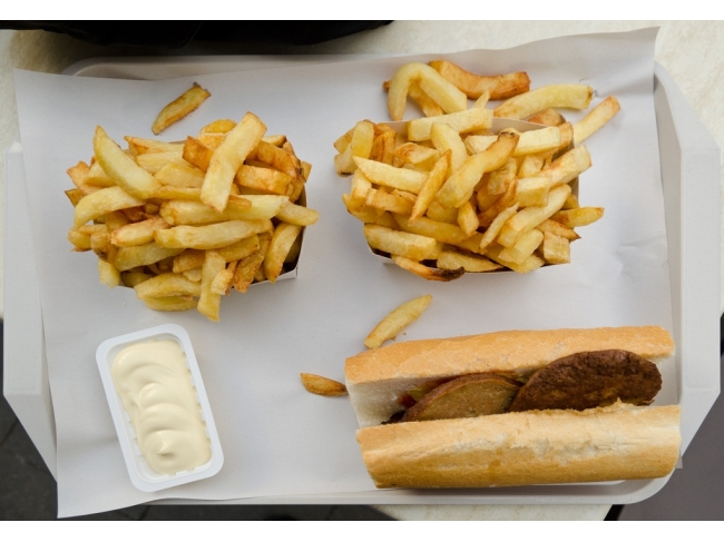 Fritland friterie - Bourse et Grand-place de Bruxelles