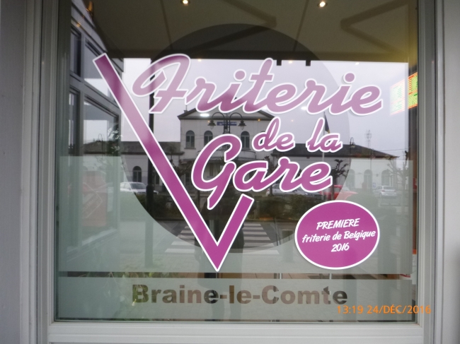 Friterie de la gare de braine-le-comte / lue MEILLEUR FRITERIE DE BELGIQUE 2016 , merci  toutes et tous.