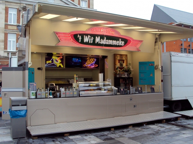 Friterie 't Wit Madammeke frites Belges