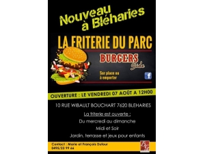 Friterie du parc - burgers side