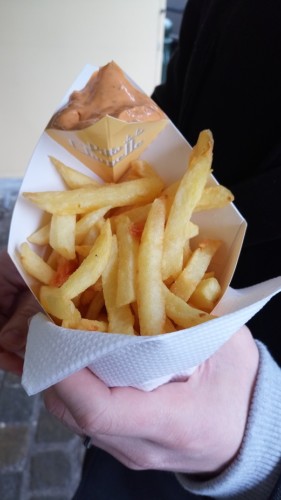 La recette des vritables frites Belges